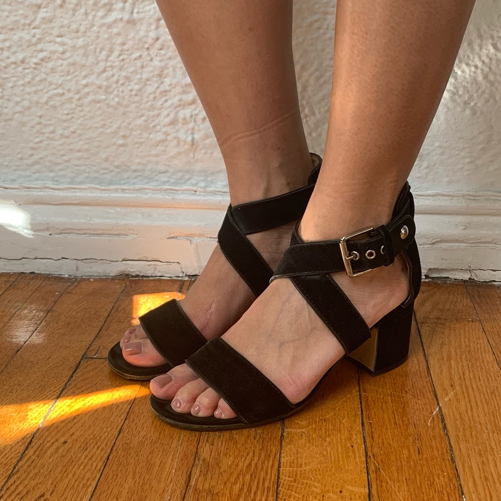 Aquazurra suede sandals
